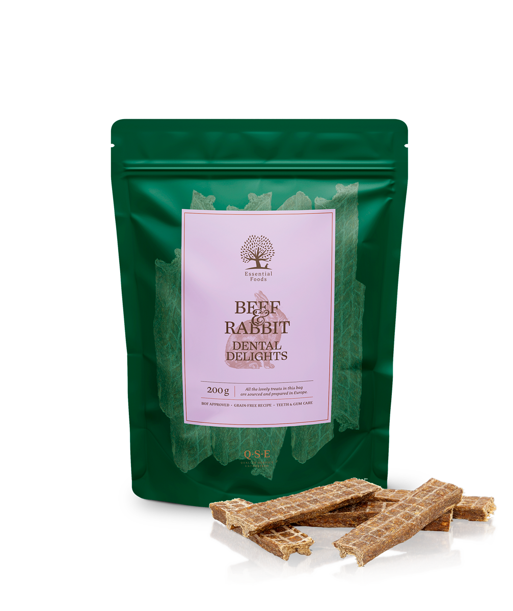 GRAIN-FREE BEEF & RABBIT DENTAL DELIGHTS, BOX